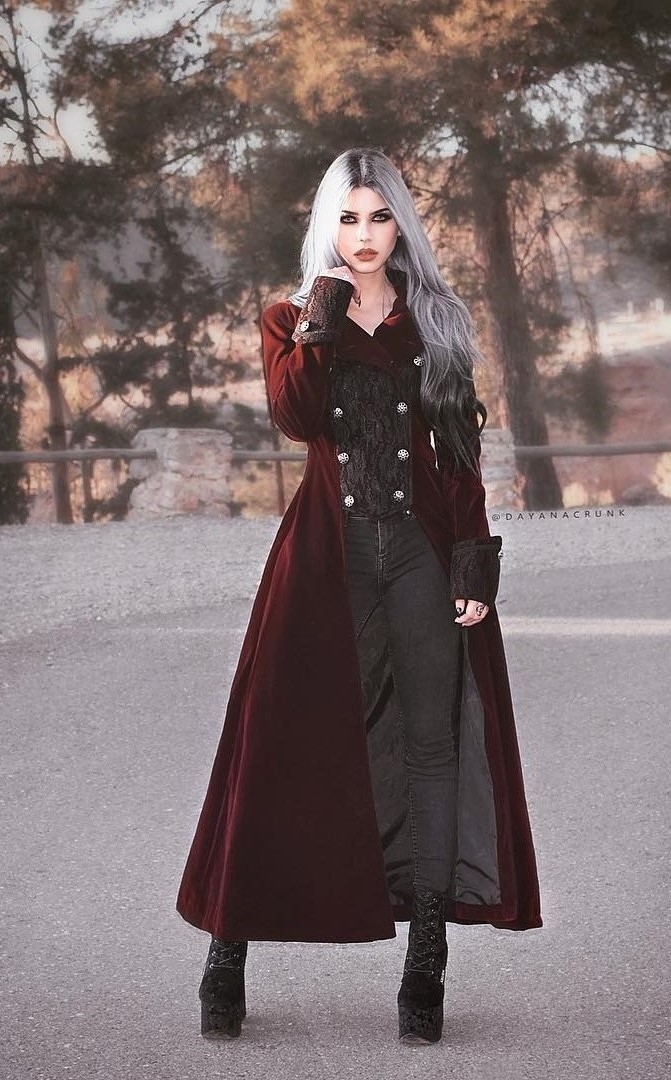 goth style dress